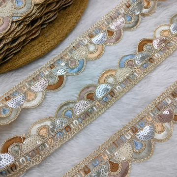 Floral Garden Sequin Lace