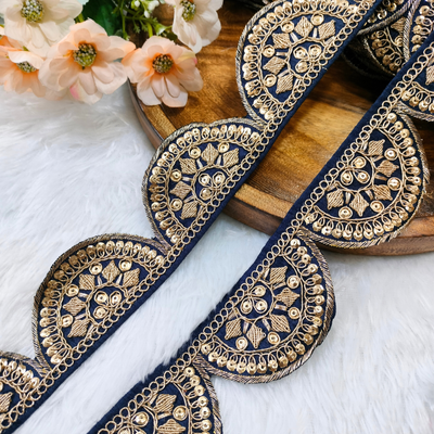 Embellished Zari Trim hover image