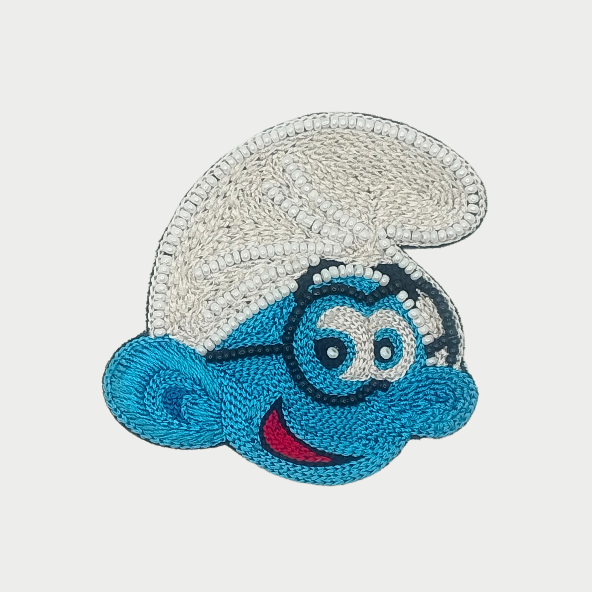 Smurfy Stitch Handmade Patch