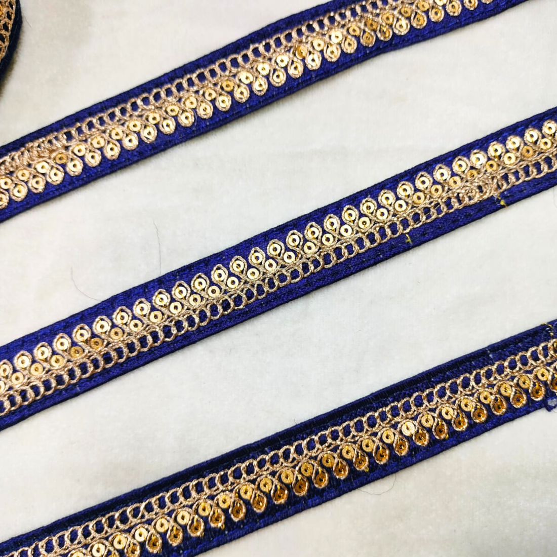Fancy Sequin Work Trim