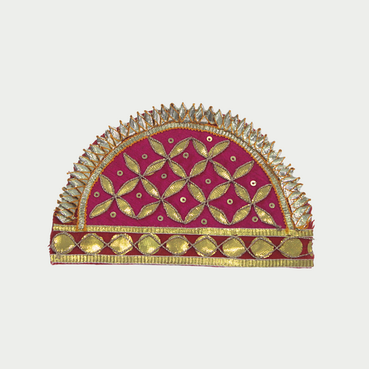 Red Embellished Gota Patch (12 Pieces)