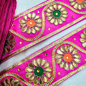 Gota Patti Floral Trim