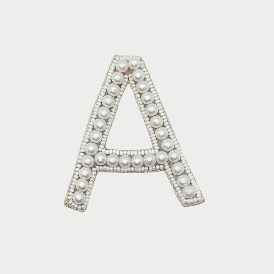 Oceanic Pearl Alphabet 'A' Patch