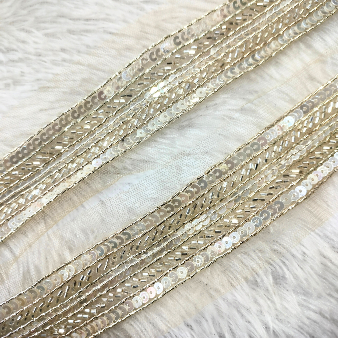 Light Gold Handwork Trim