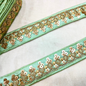 Mint Green Fancy Sequin Trim