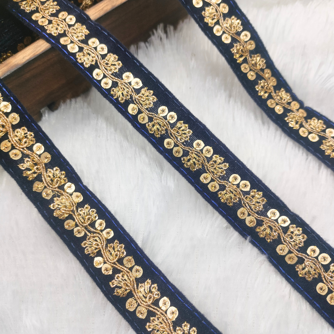 Embellished Sequin Trim