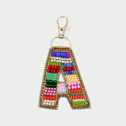 Color Crush Bag Charm 'A' Bag Charm