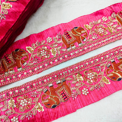 Fancy Elephant Embellished Trim hover