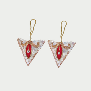 Classic Red & White Tassel (Pack of 2)