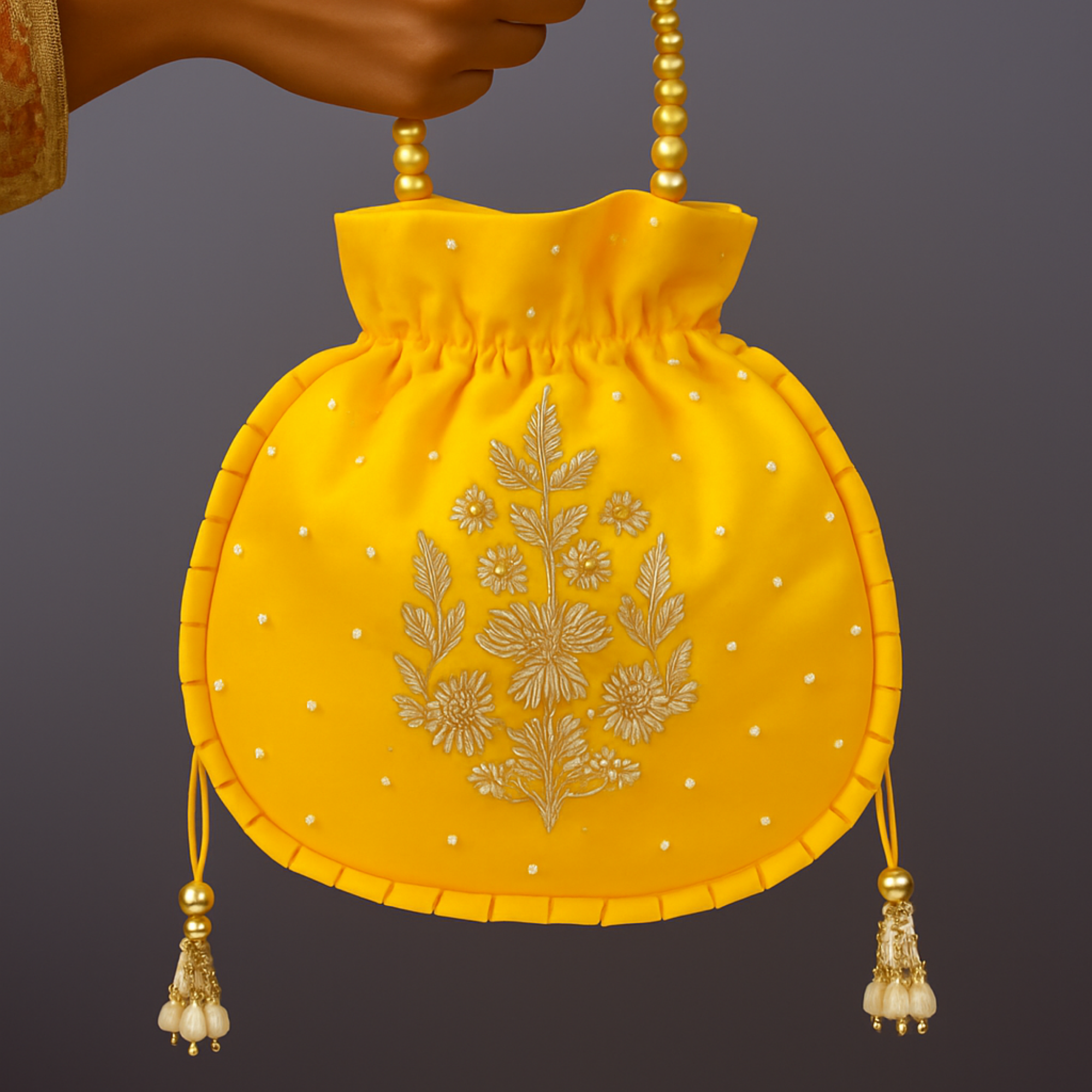 Sunshine Bloom Potli