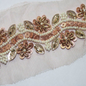 Rose Gold Embellished Handwork Trim