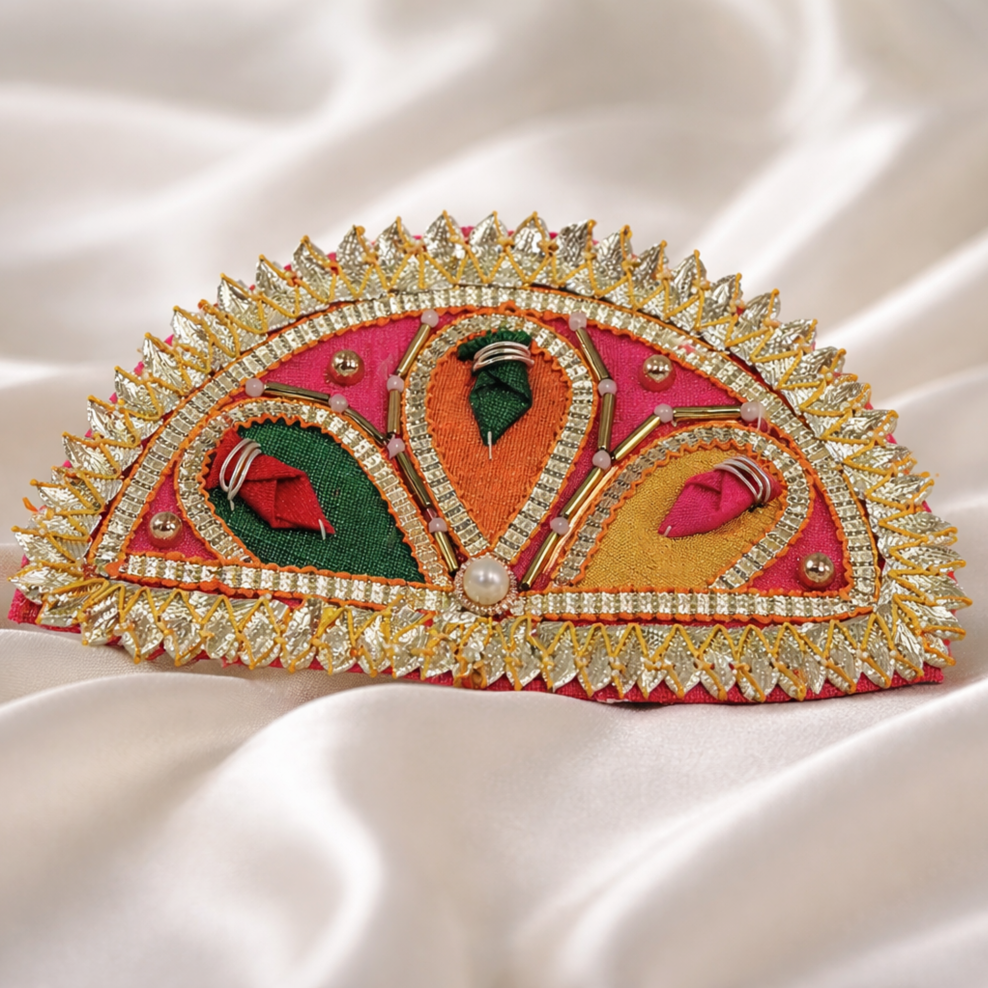 Handcrafted Decorative Embellished Gota Patch (12 Pieces)