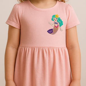 Mermaid Melody Handmade Patch hover image