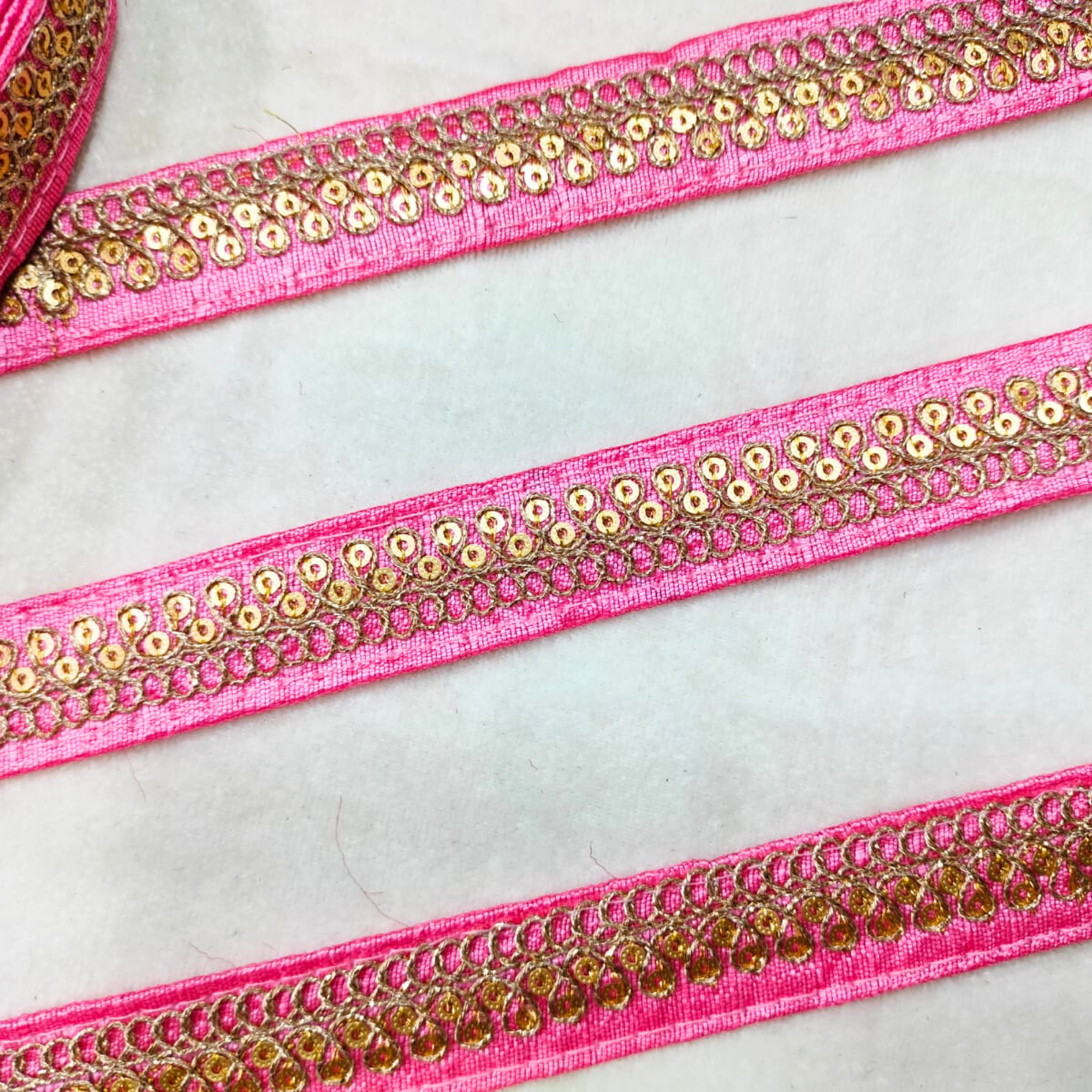 Fancy Sequin Work Trim