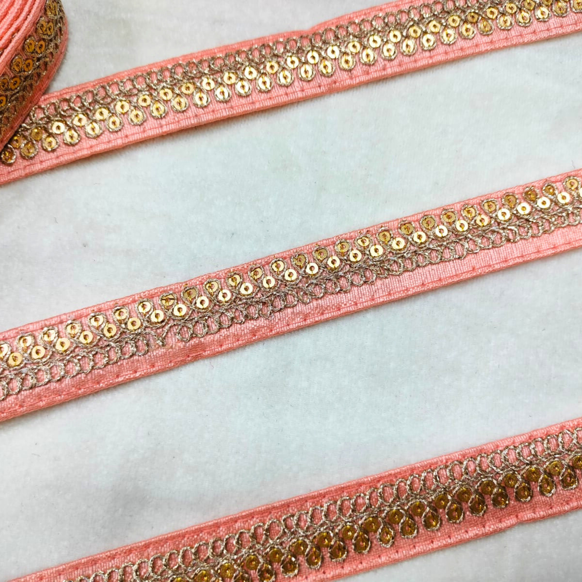 Fancy Sequin Work Trim