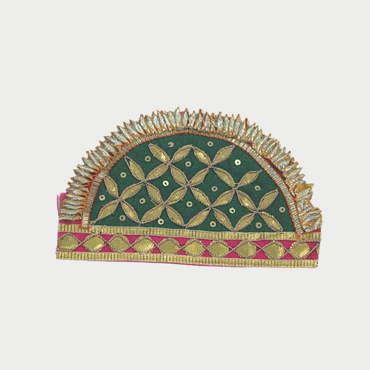 Green Embellished Gota Patch (12 Pieces)