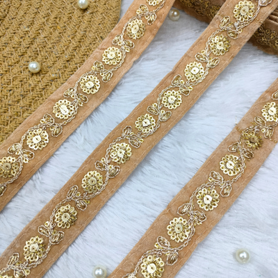 Classic Festive Embroidered Border hover image