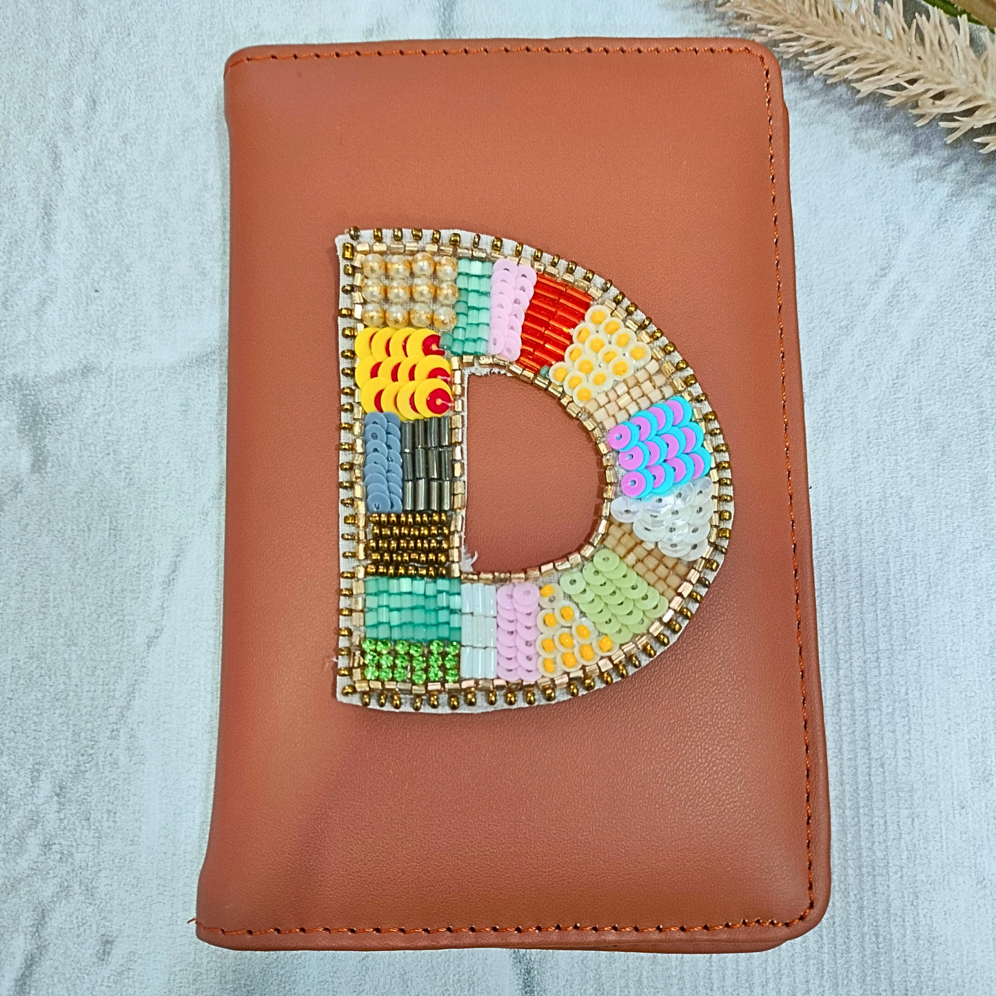 Colorburst Alphabet 'D' Patch