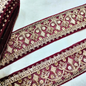 Maroon Fancy Zari Work Embroidered Border