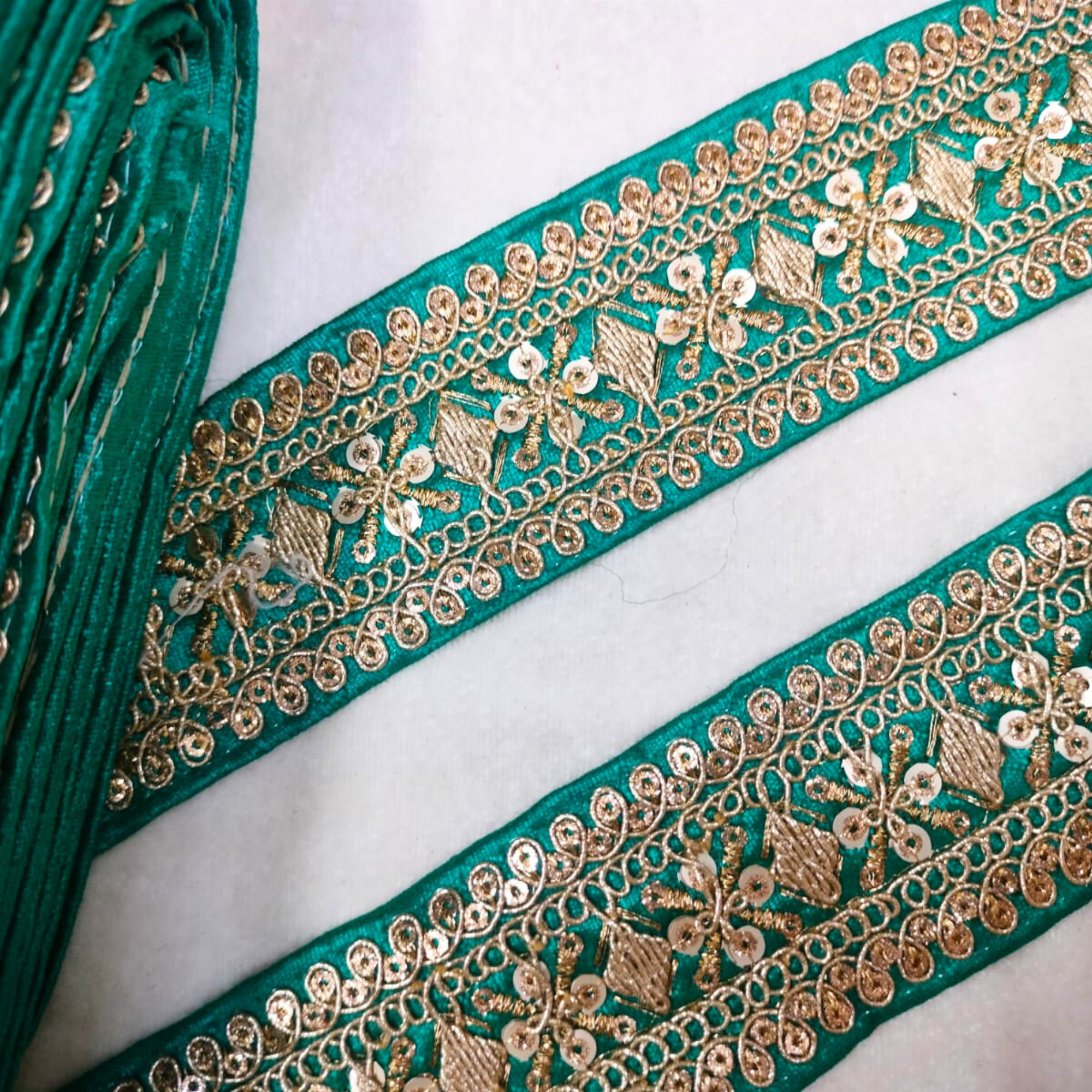 Fancy Sequin Work Trim