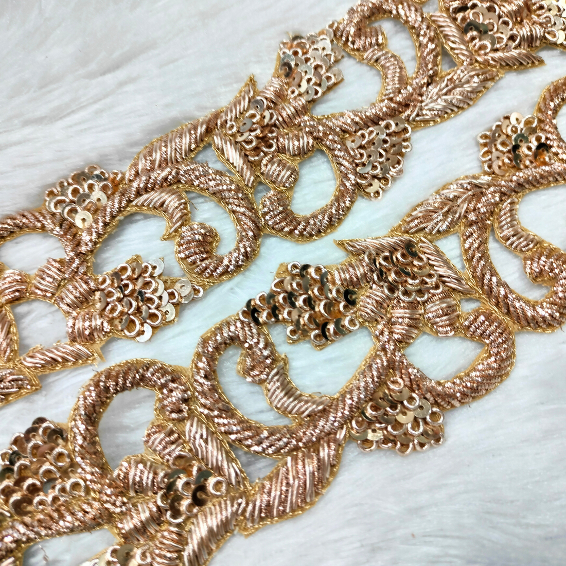 Light Gold Handcrafted Trim