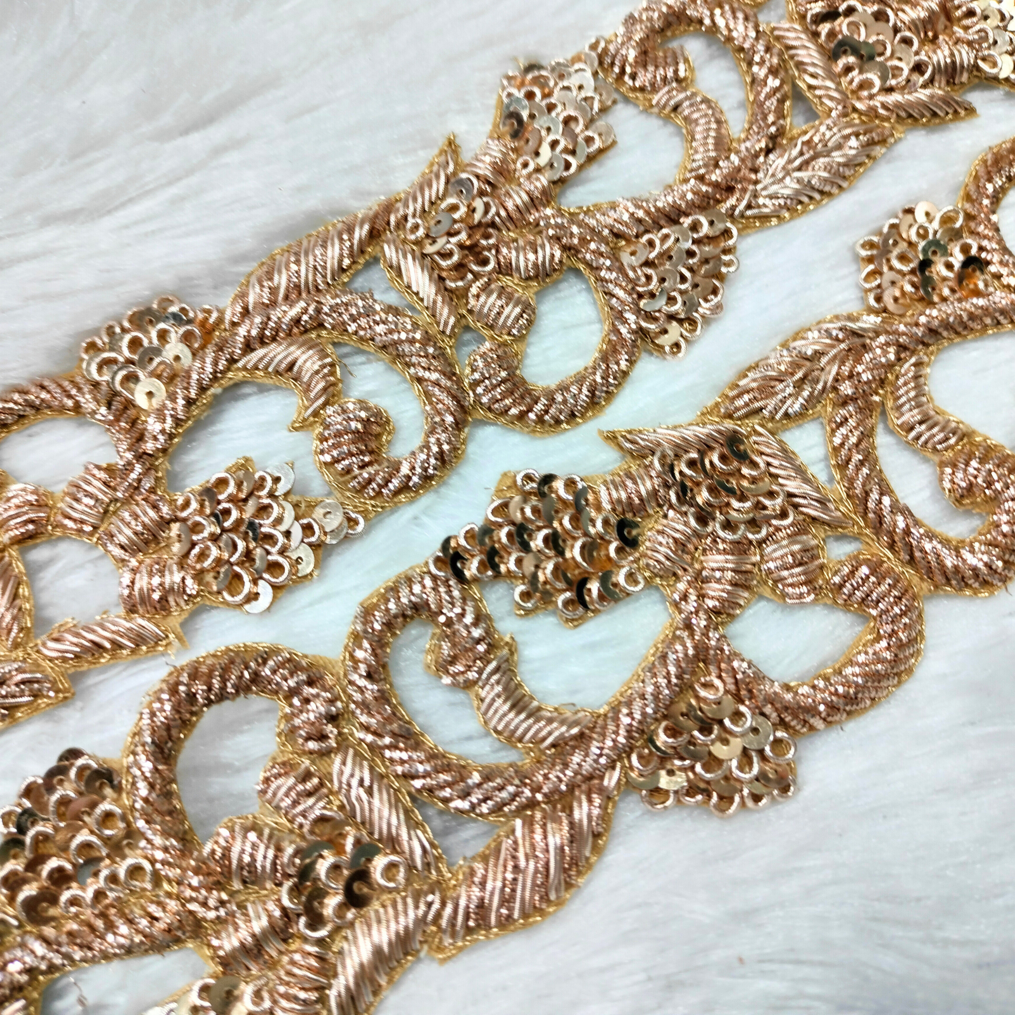 Light Gold Handcrafted Trim