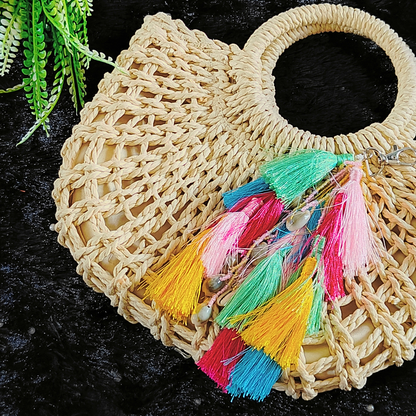 Multicolor Handwork Tassel