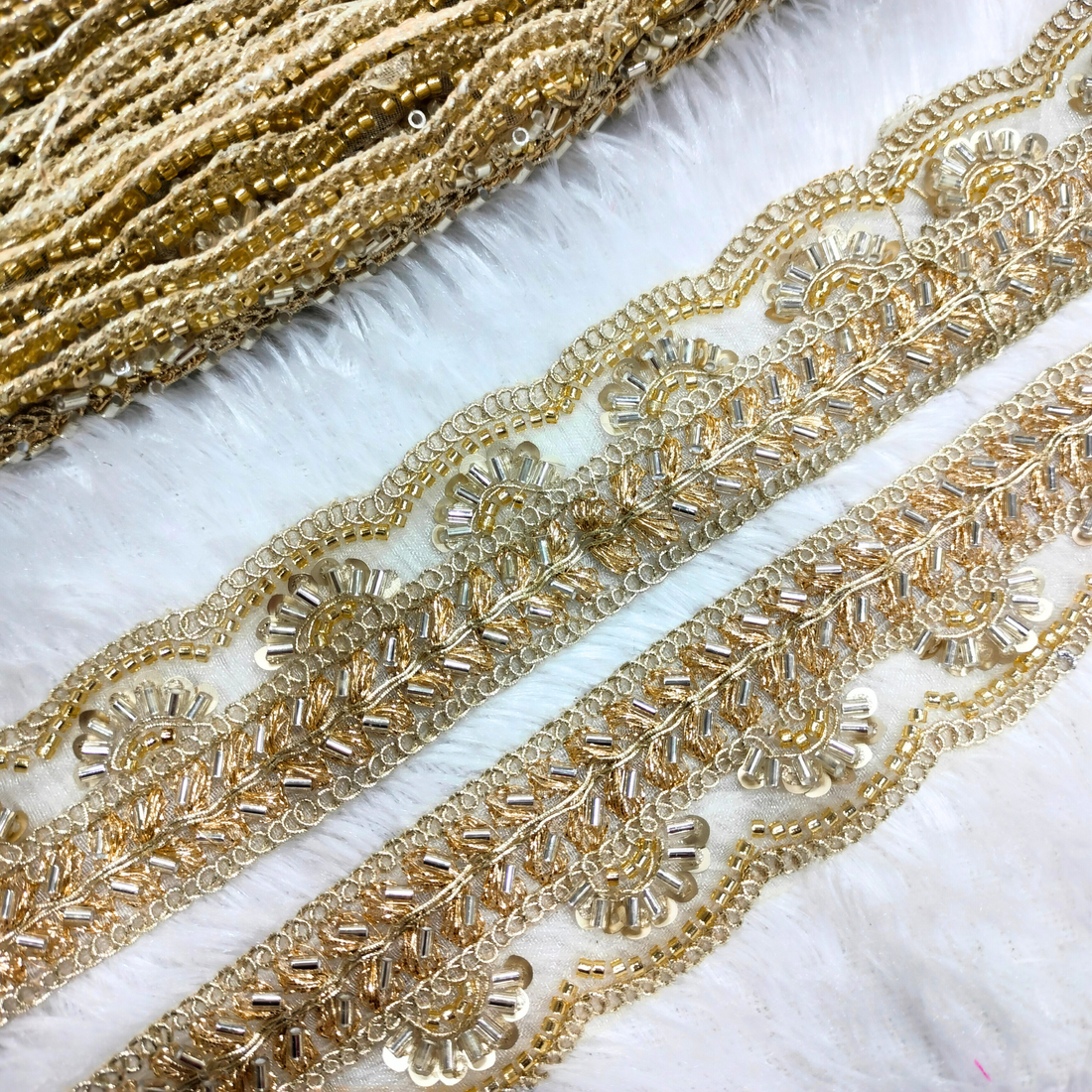 Cutdana Embellished Fancy Trim