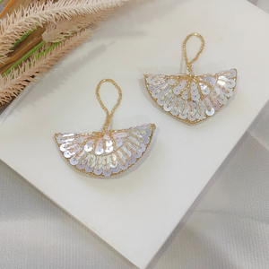 Classic Golden & White Tassel (Pack of 2) hover image