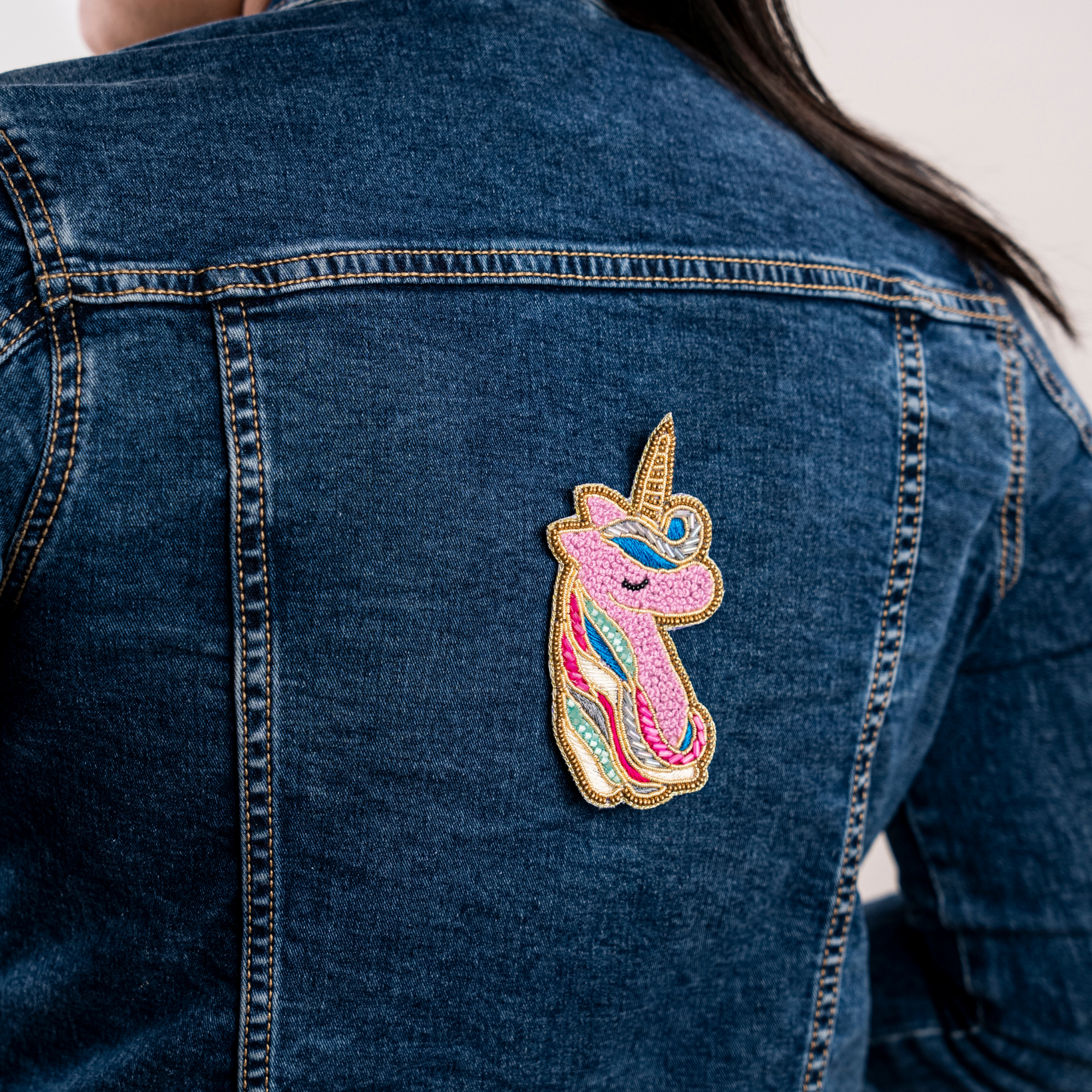 Whimsy Unicorn Handmade Patch
