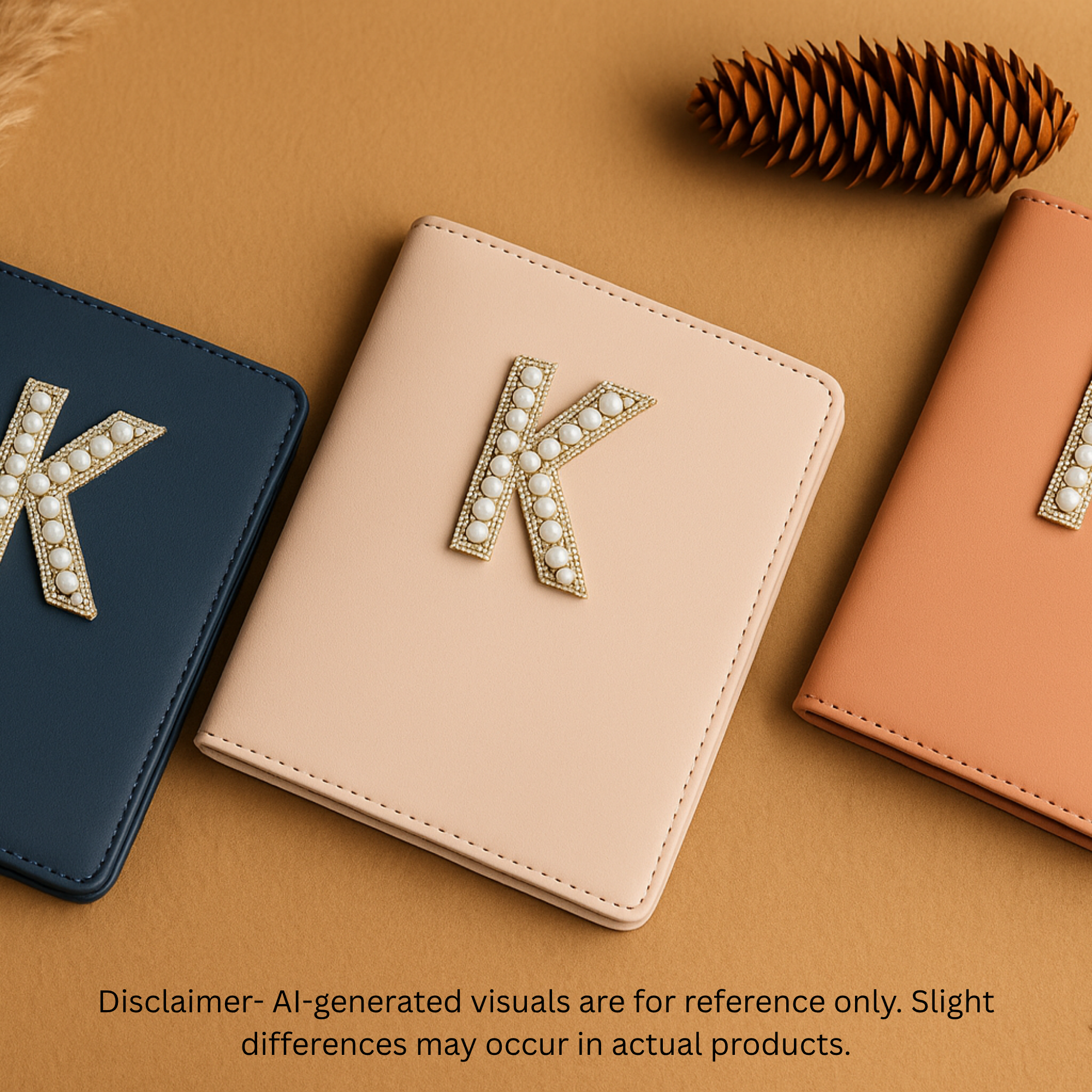 Oceanic Pearl Alphabet 'K' Patch