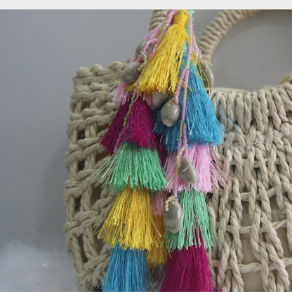 Multicolor Handwork Tassel