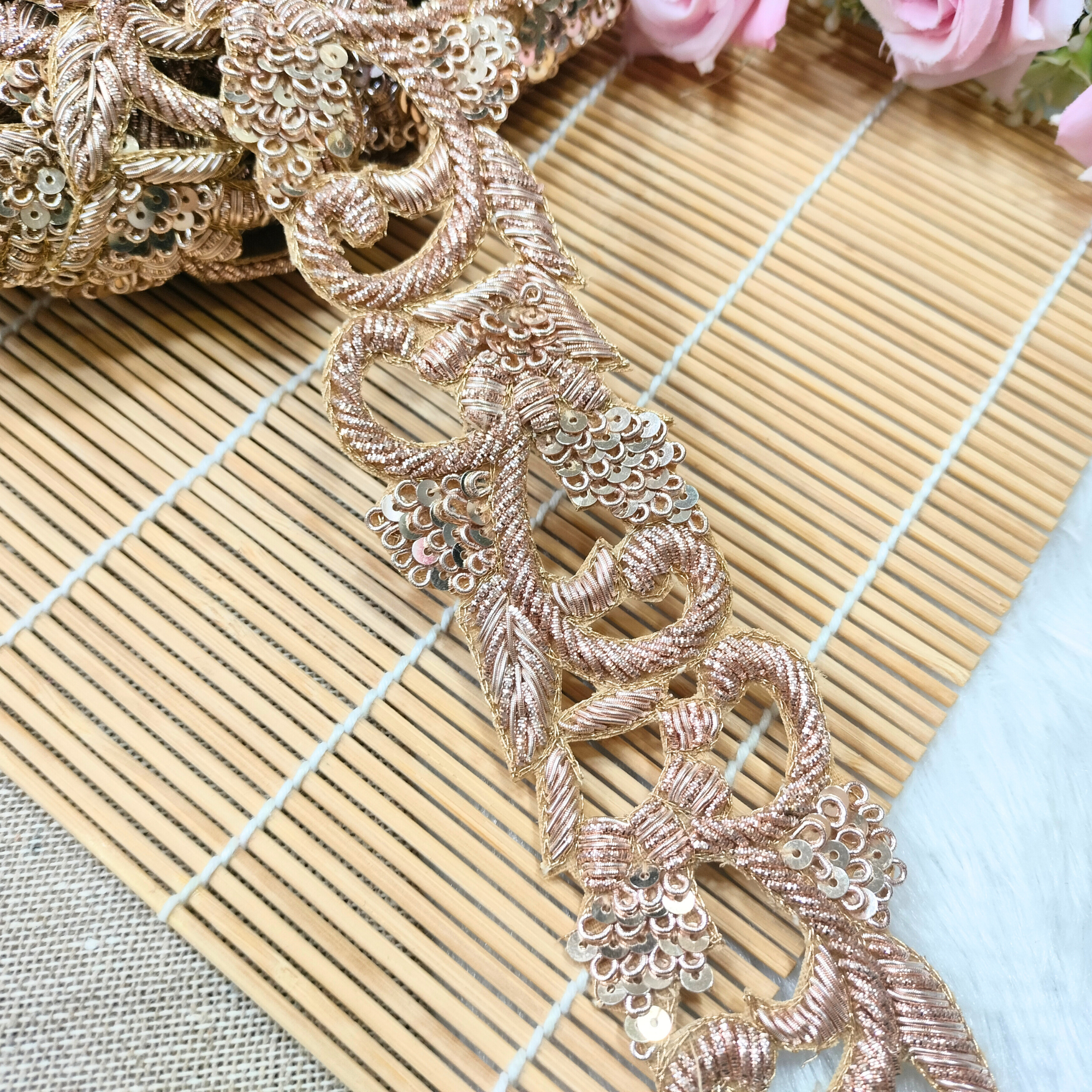Light Gold Handcrafted Trim