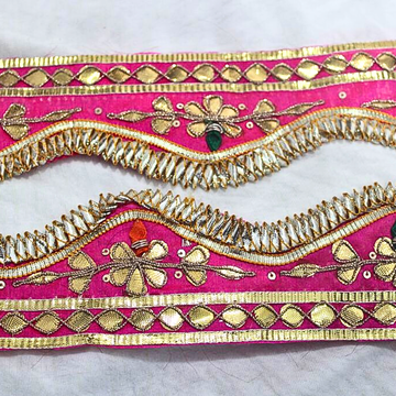 Gota Patti Wavy Border Lace