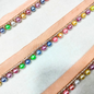 Colorful Multicolor Pearl Lampi Trim