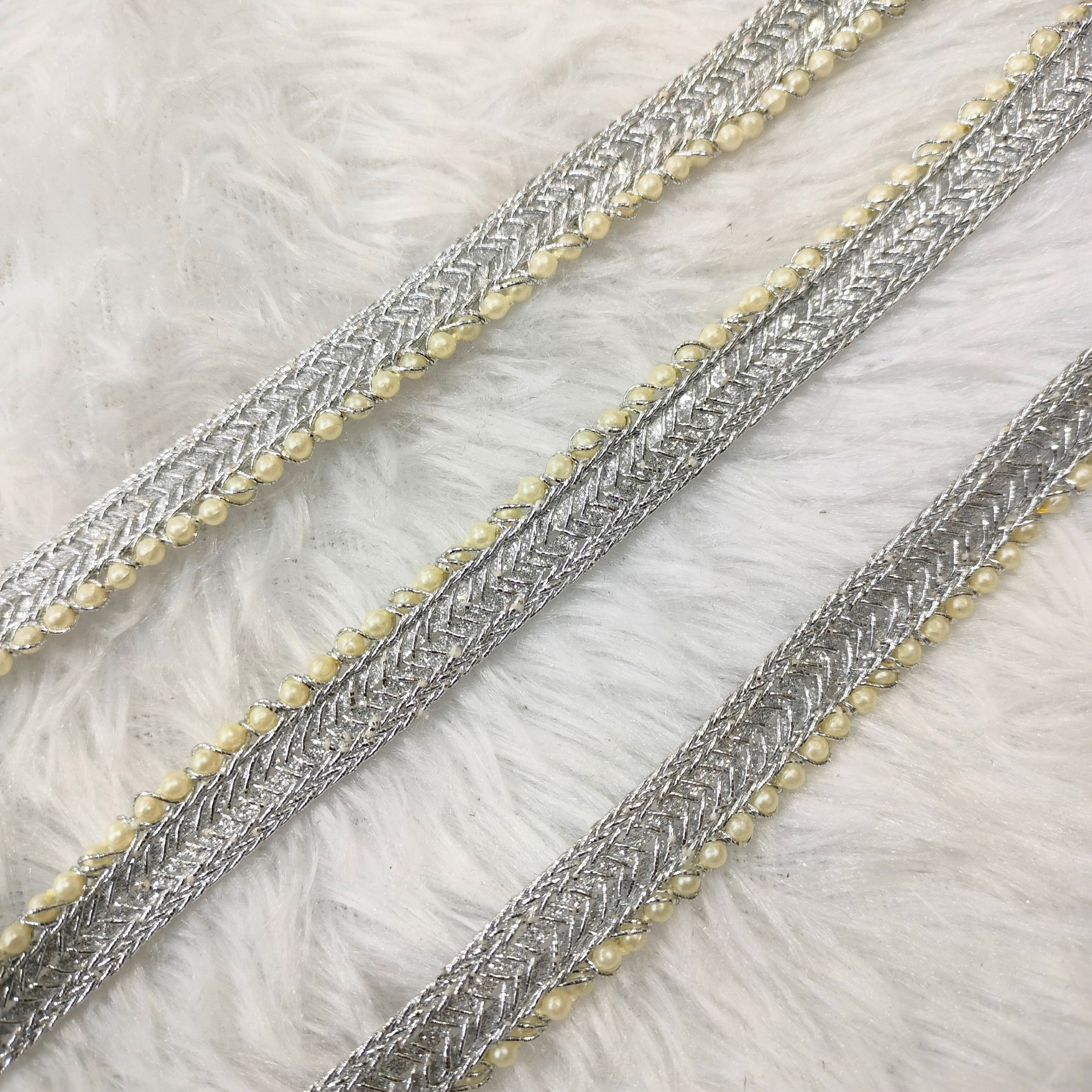 Silver Fancy Trim