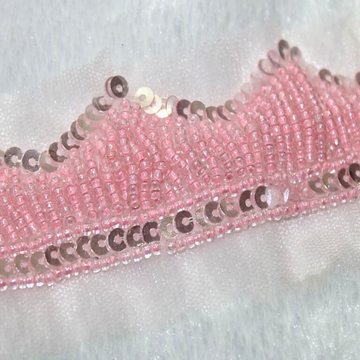 Exclusive Pink Handwork Trim