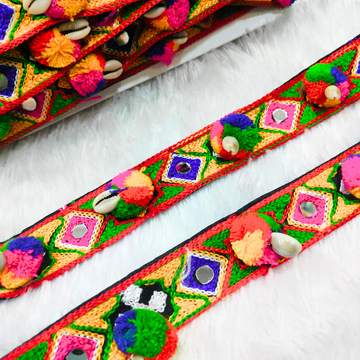 Fancy Multicolor Navratri Trim