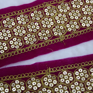 Floral Sequin Trim