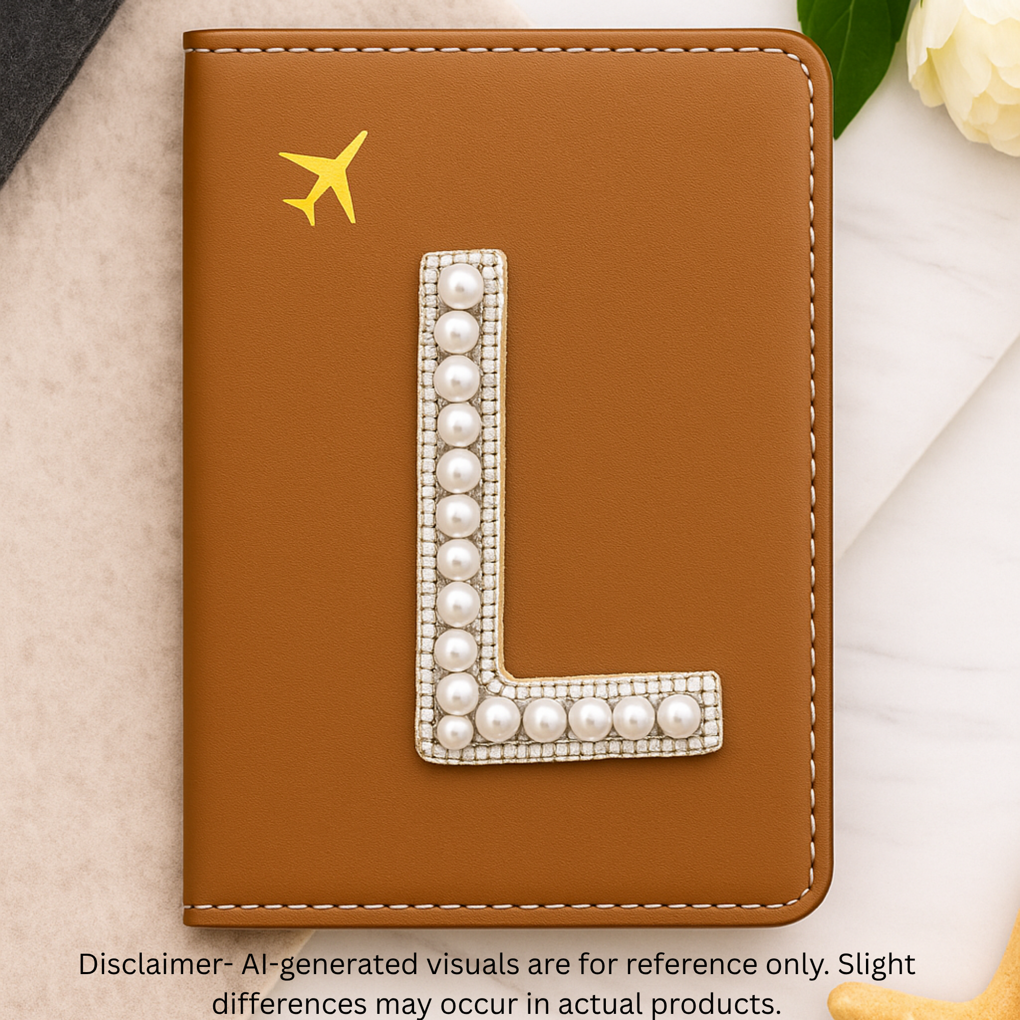 Oceanic Pearl Alphabet 'L' Patch