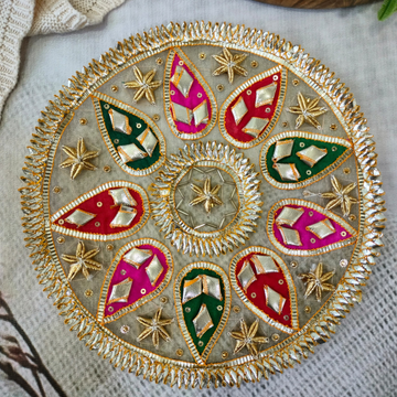 Golden Embellished Gota Patch