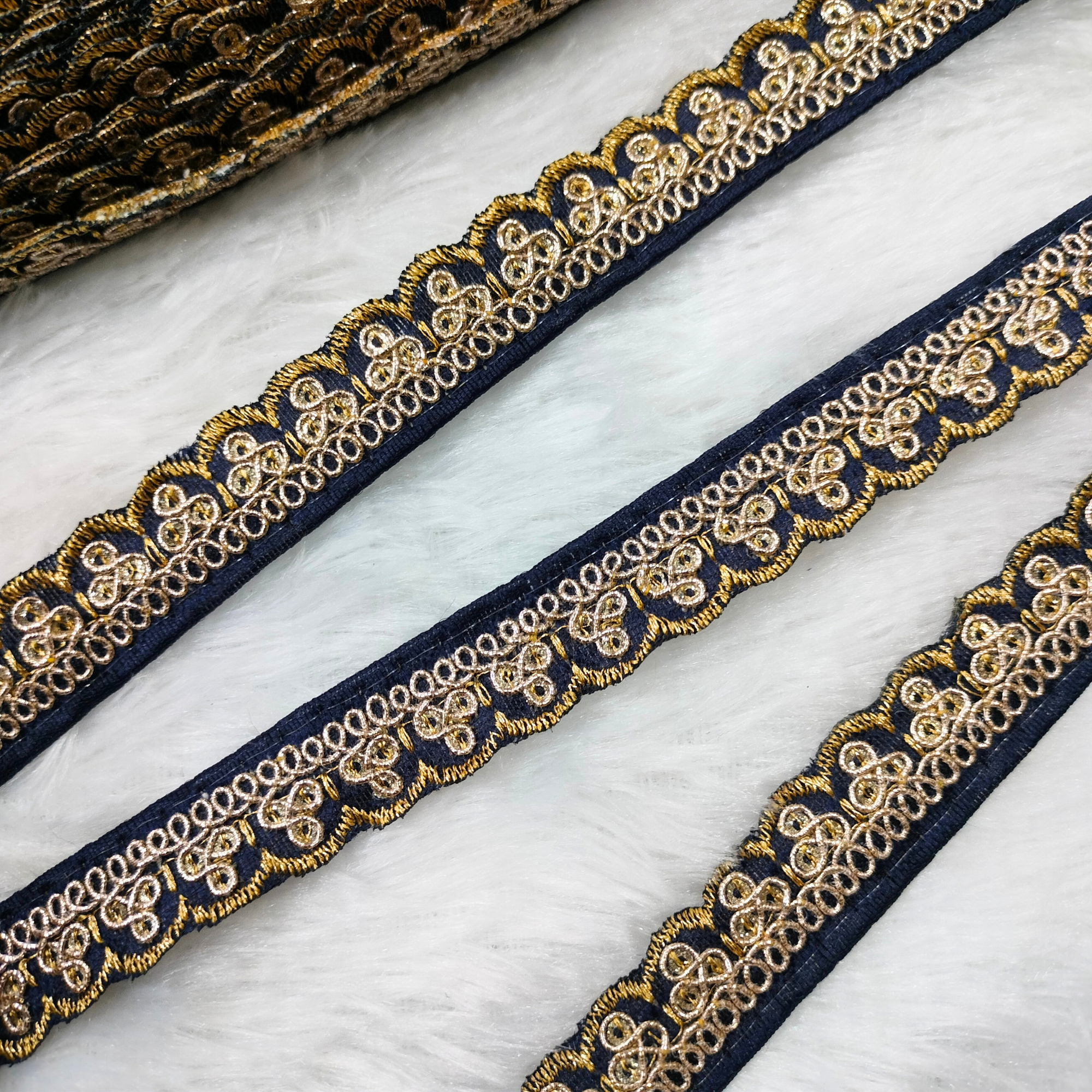 Sequin Embellished Trim