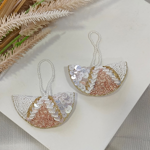 Classic Rose Golden & White Tassel (Pack of 2) hover image