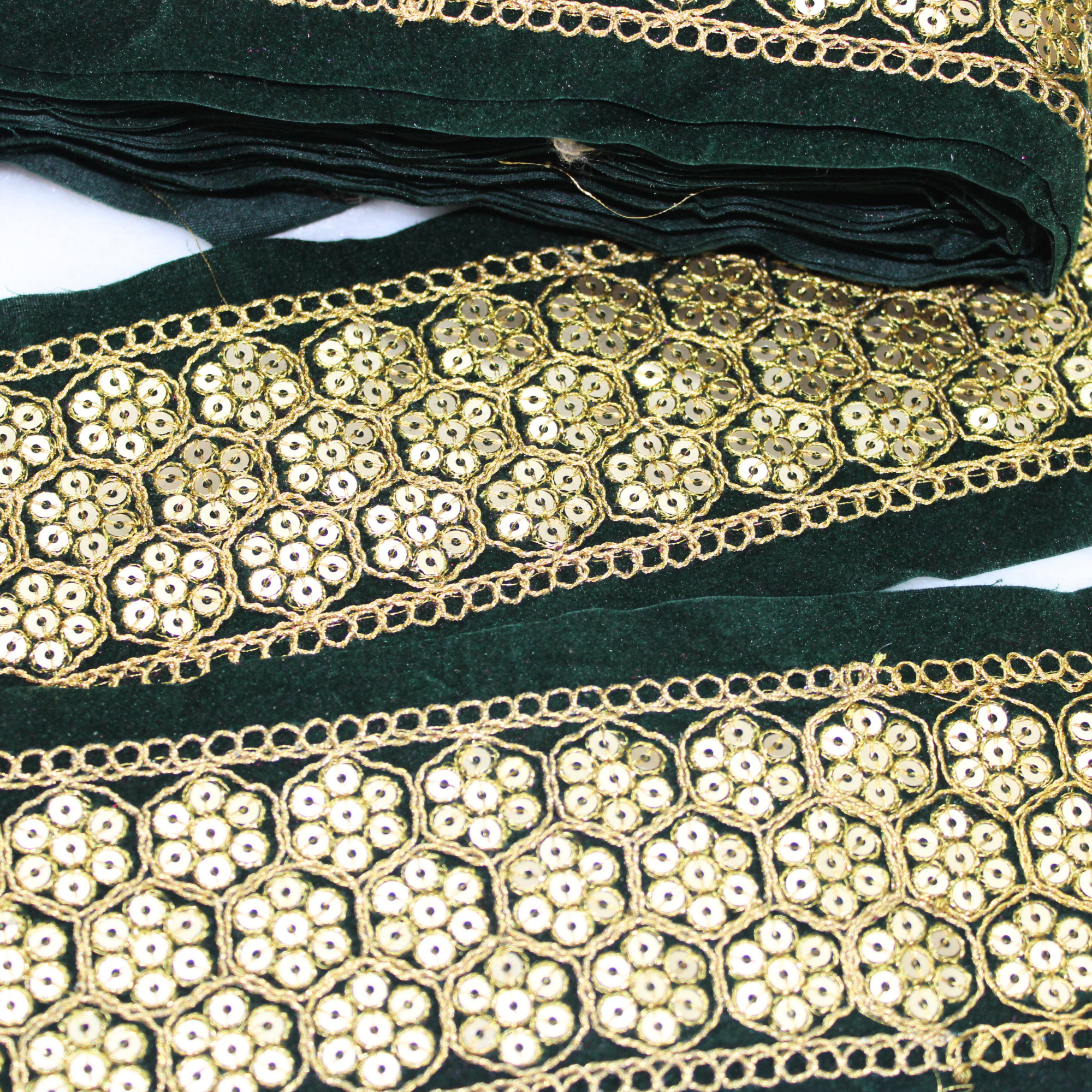 Floral Sequin Trim