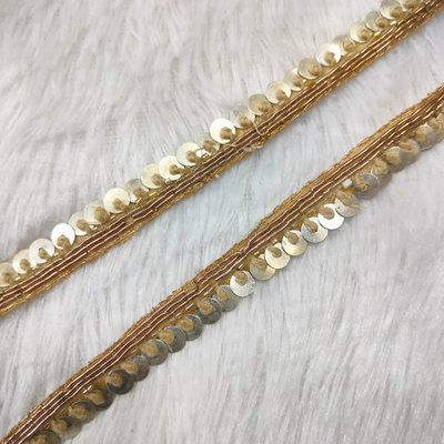 Brass Embellished Handwork Trim