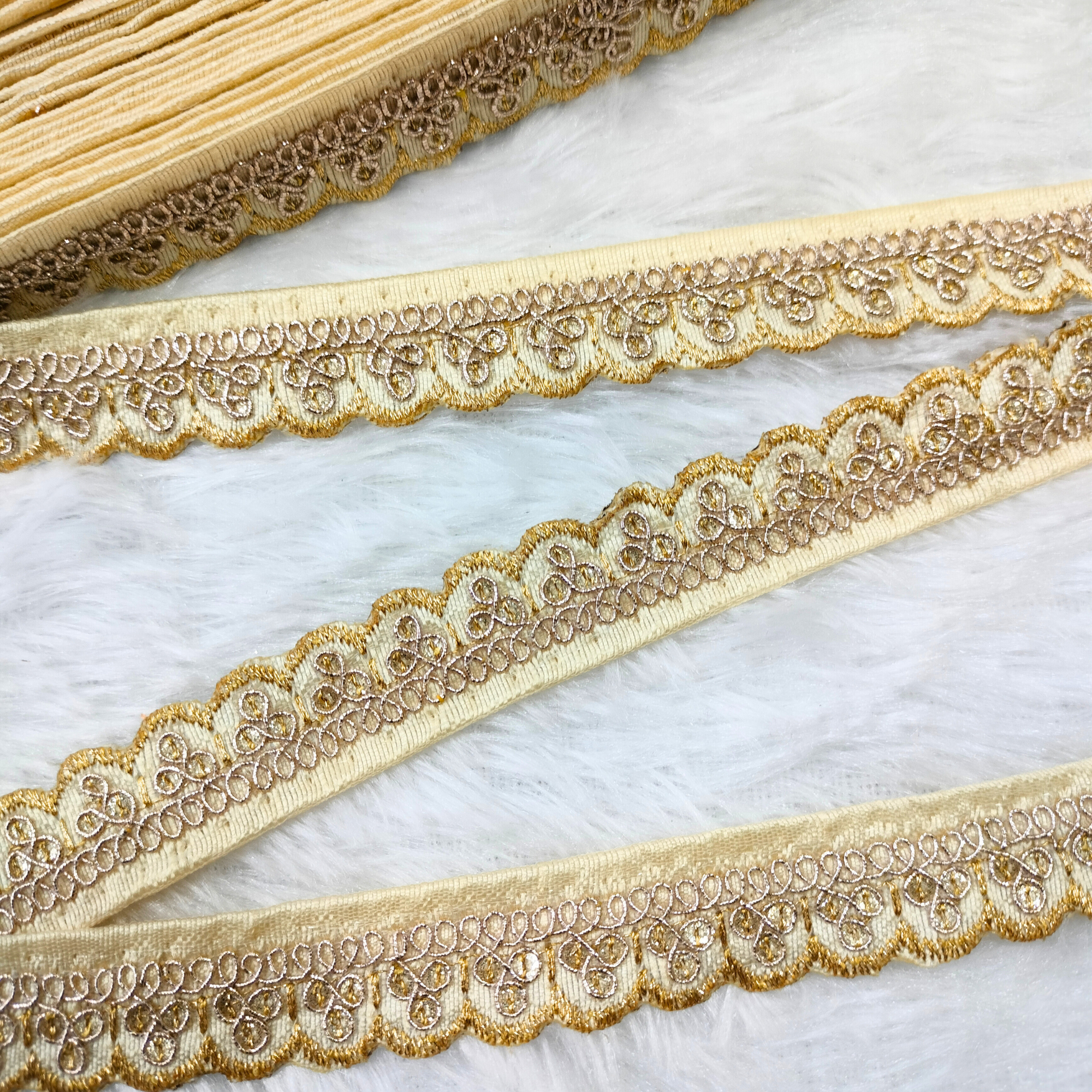 Sequin Embellished Trim