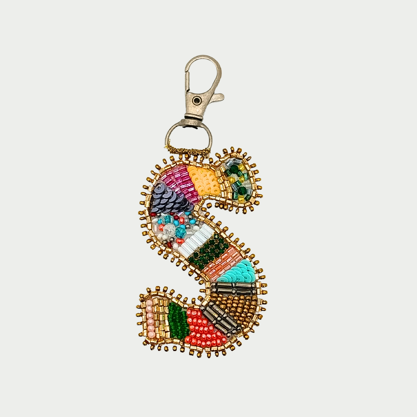 Color Crush Bag Charm 'S' Bag Charm