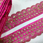 Pink Fancy Embellished Trim