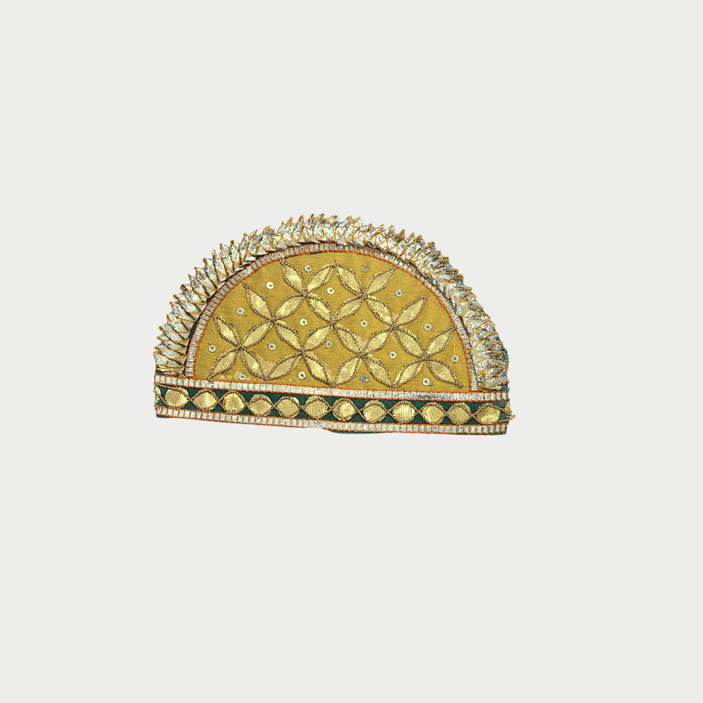 Yellow Embellished Gota Patch