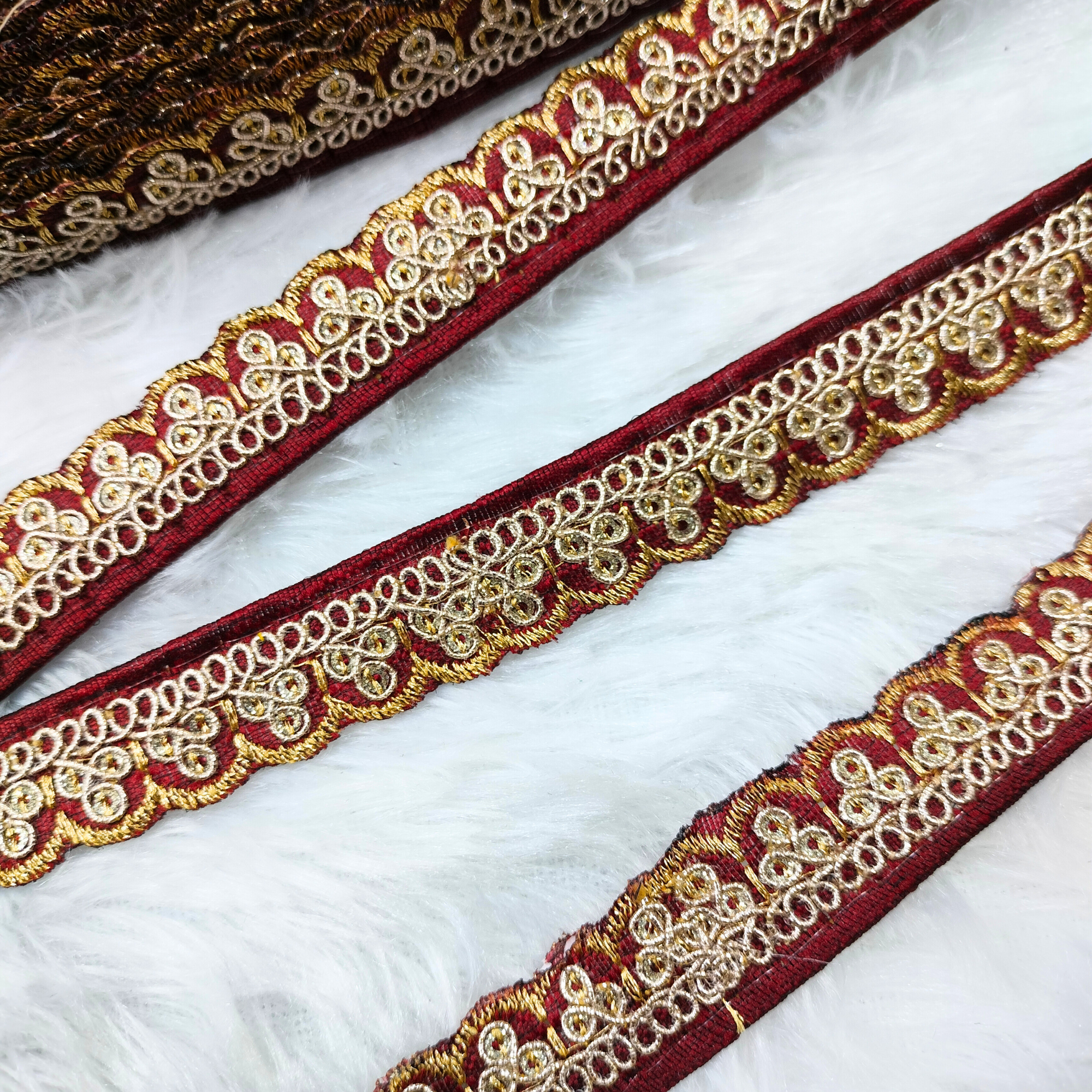 Sequin Embellished Trim